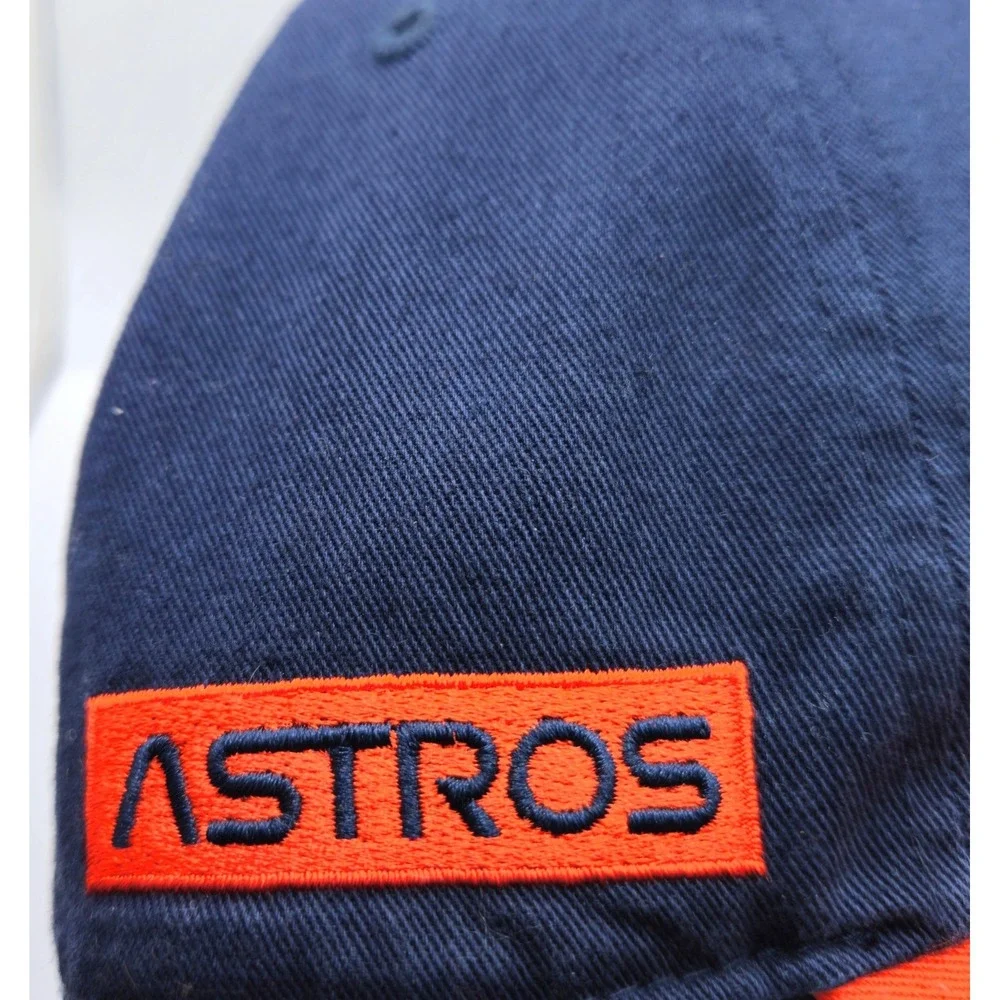 47 Brand Houston Astros MLB Baseball Cap Navy Orange Adjustable Hat OSFA